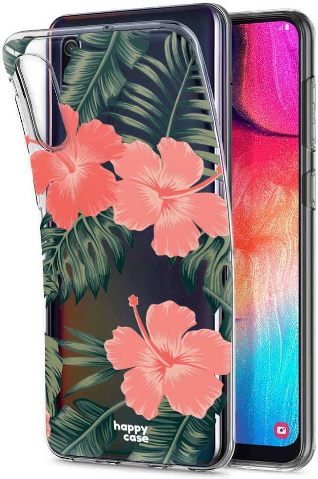 HappyCase Samsung Galaxy A50 Hoesje Flexibel TPU Tropic Vibe Print afbeelding 4
