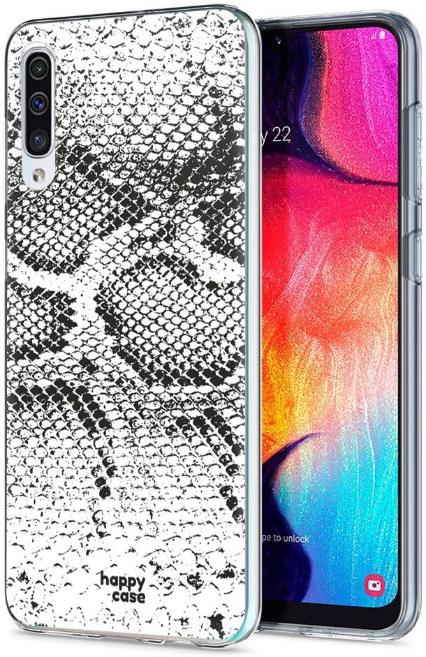 HappyCase Samsung Galaxy A50 Hoesje Flexibel TPU Slangen Print afbeelding 2