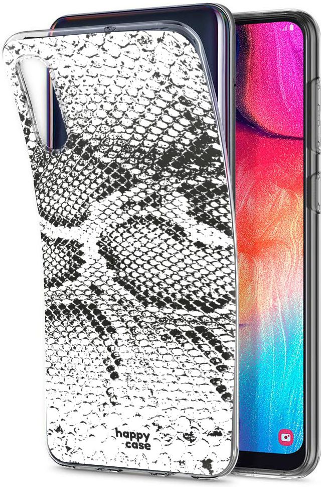 HappyCase Samsung Galaxy A50 Hoesje Flexibel TPU Slangen Print afbeelding 4