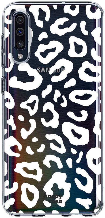 HappyCase Samsung Galaxy A50 Hoesje Flexibel TPU Luipaard Print afbeelding 1