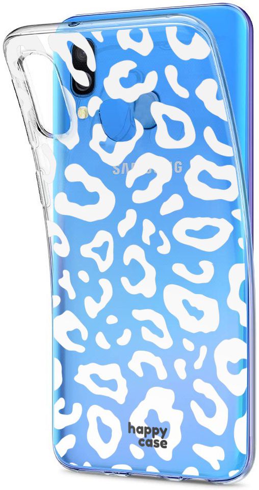 HappyCase Samsung Galaxy A40 Flexibel TPU Hoesje Luipaard Print afbeelding 10
