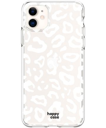 HappyCase Apple iPhone 11 Hoesje Flexibel TPU Luipaard Print Hoesjes