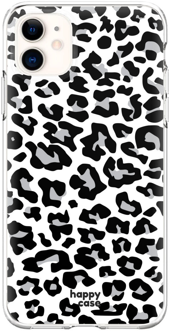 HappyCase Apple iPhone 11 Hoesje Flexibel TPU Panter Print afbeelding 1