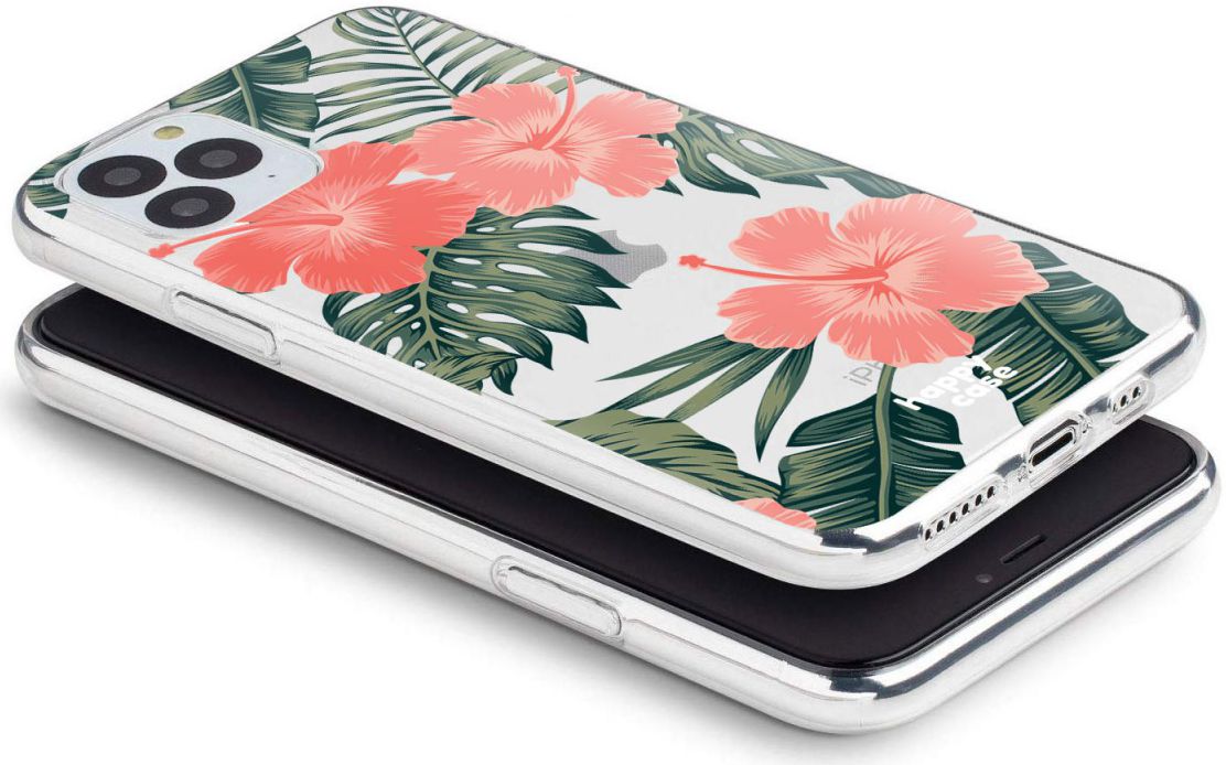 HappyCase iPhone 11 Pro Hoesje Flexibel TPU Tropic Vibe Print afbeelding 6