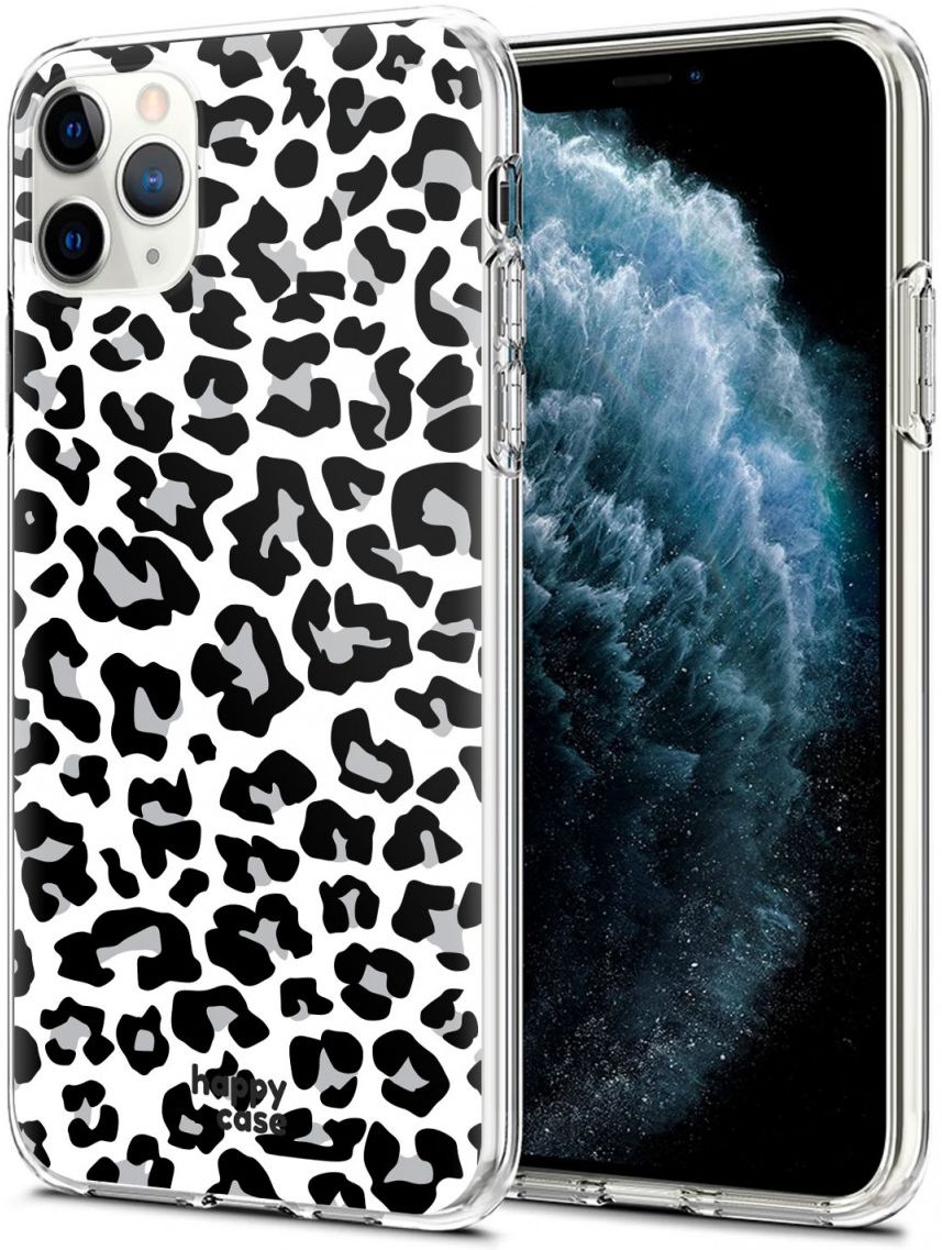 HappyCase iPhone 11 Pro Hoesje Flexibel TPU Panter Print afbeelding 2