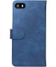 Rosso Element Apple iPhone 5/5S/SE Hoesje Book Cover Blauw