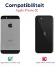 Rosso Element Apple iPhone 5/5S/SE Hoesje Book Cover Grijs