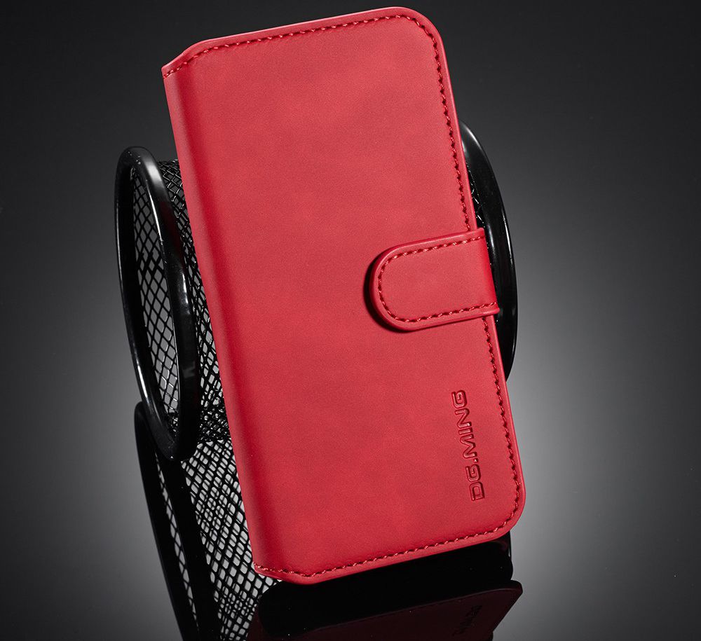 DG Ming Retro Portemonnee Apple iPhone 11 Pro Hoesje Rood afbeelding 8