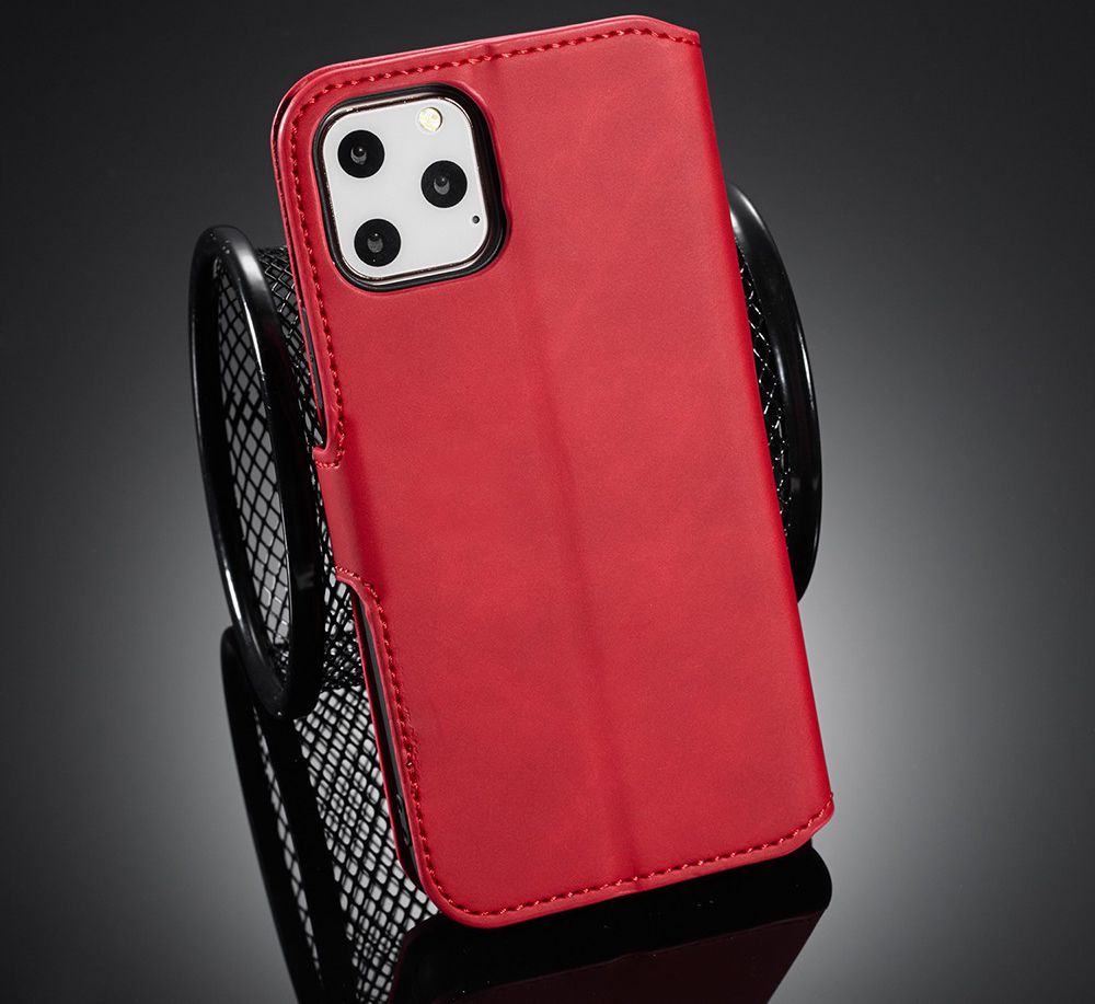 DG Ming Retro Portemonnee Apple iPhone 11 Pro Hoesje Rood afbeelding 9