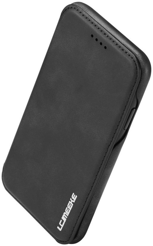 Apple iPhone 11 Retro Portemonnee Bookcase Hoesje Zwart afbeelding 5
