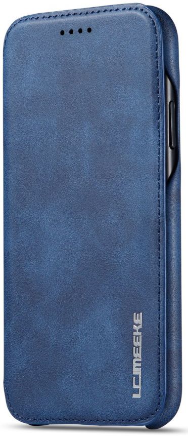 Apple iPhone 11 Retro Portemonnee Bookcase Hoesje Blauw afbeelding 3