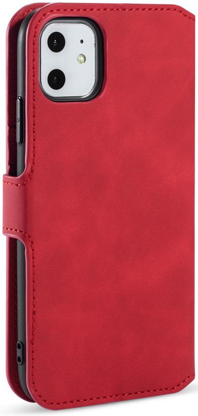 DG Ming Retro Portemonnee Apple iPhone 11 Hoesje Rood afbeelding 7