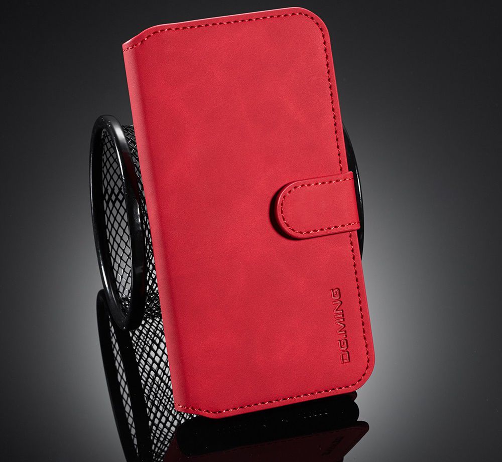 DG Ming Retro Portemonnee Apple iPhone 11 Hoesje Rood afbeelding 8