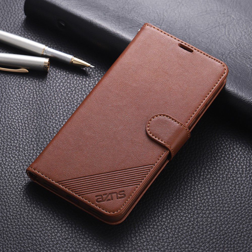 AZNS Portemonnee Xiaomi Redmi 7A Hoesje Bruin afbeelding 10