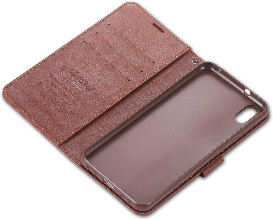 AZNS Portemonnee Xiaomi Redmi 7A Hoesje Bruin afbeelding 6