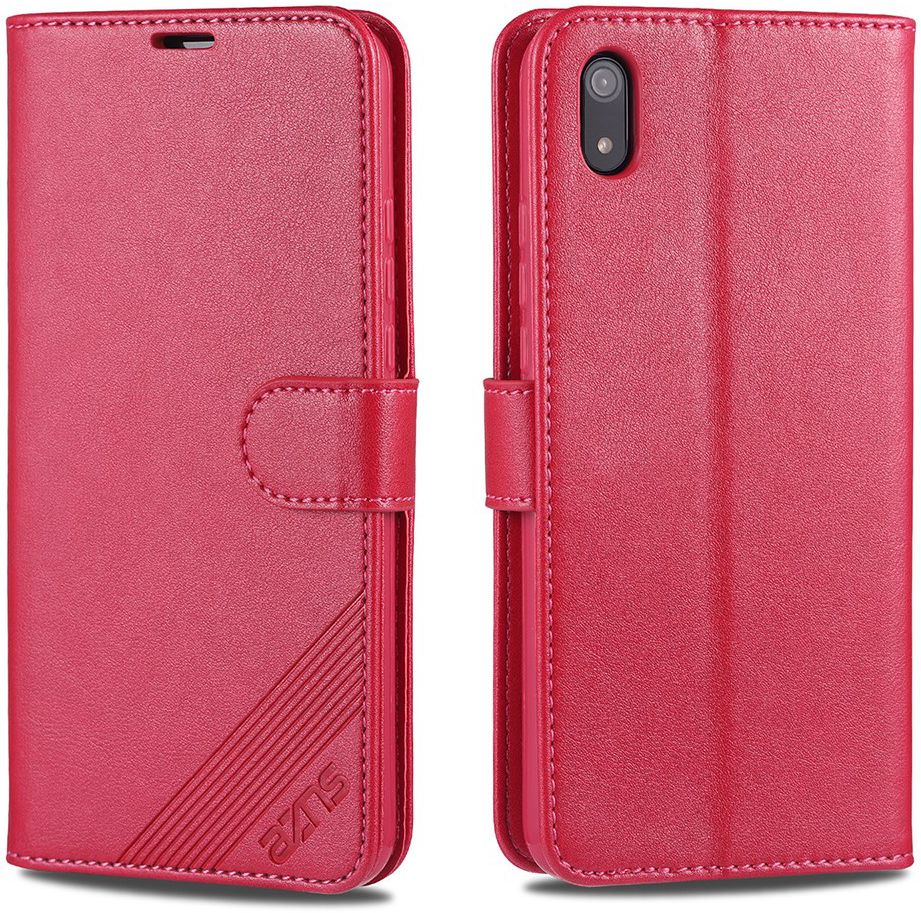 AZNS Portemonnee Xiaomi Redmi 7A Hoesje Rood afbeelding 4