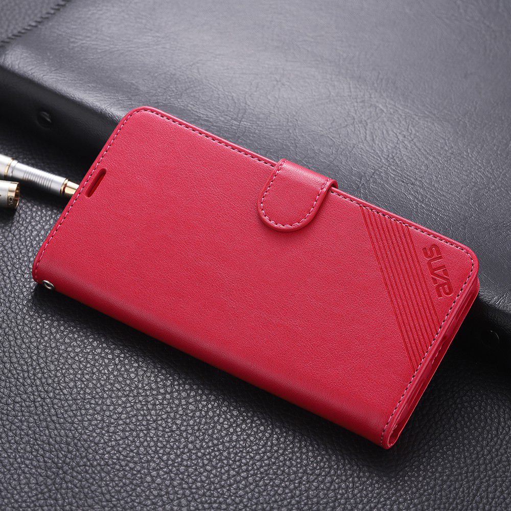 AZNS Portemonnee Xiaomi Redmi 7A Hoesje Rood afbeelding 5