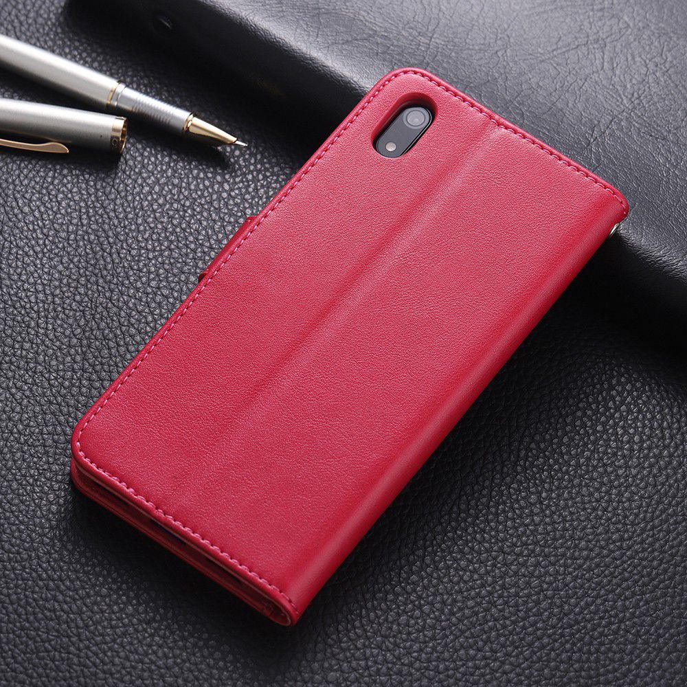 AZNS Portemonnee Xiaomi Redmi 7A Hoesje Rood afbeelding 7