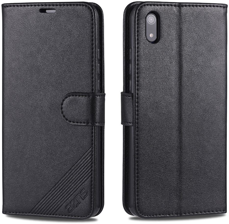 AZNS Portemonnee Xiaomi Redmi 7A Hoesje Zwart afbeelding 4