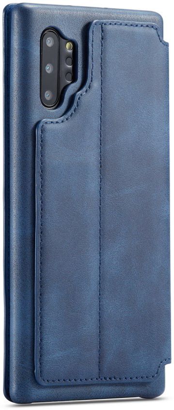 Samsung Galaxy Note 10 Plus Retro Portemonnee Bookcase Hoesje Blauw afbeelding 4