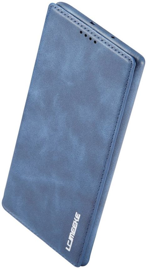 Samsung Galaxy Note 10 Plus Retro Portemonnee Bookcase Hoesje Blauw afbeelding 5