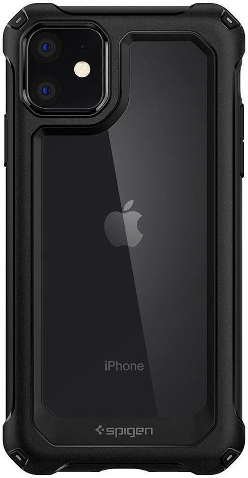 Spigen Gauntlet Apple iPhone 11 Hoesje Carbon Zwart afbeelding 2