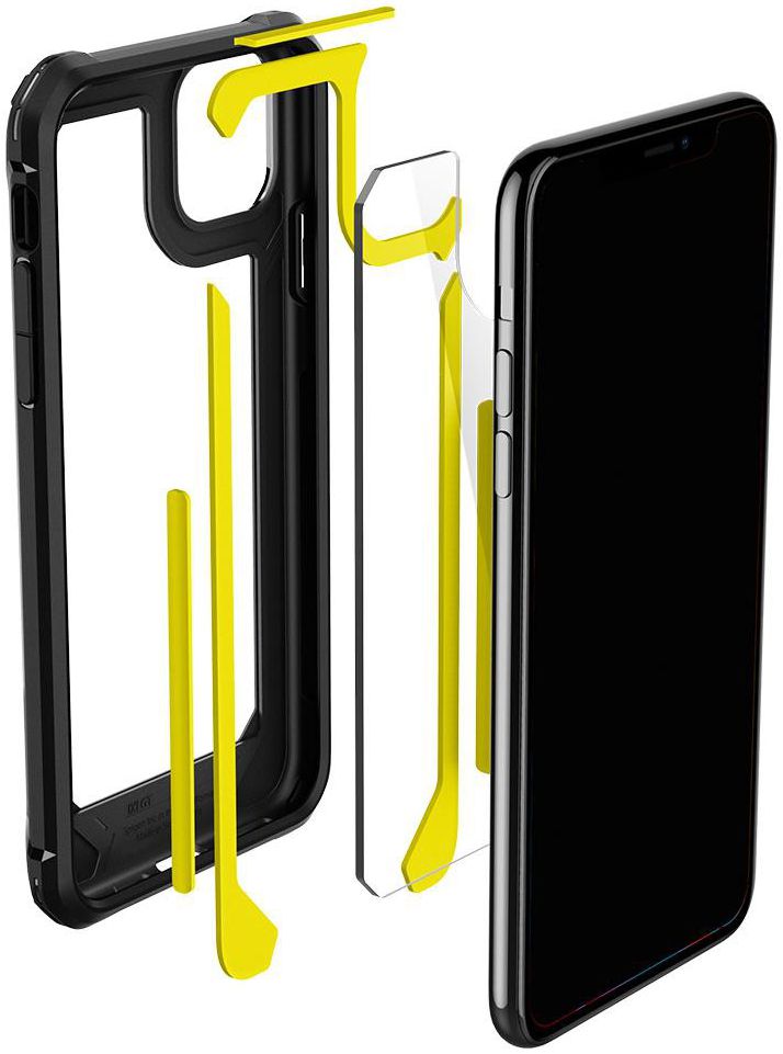 Spigen Gauntlet Apple iPhone 11 Pro Hoesje Carbon Zwart afbeelding 2