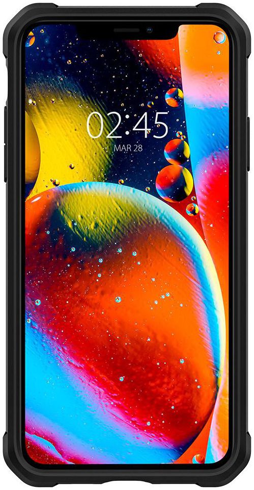 Spigen Gauntlet Apple iPhone 11 Pro Hoesje Carbon Zwart afbeelding 4
