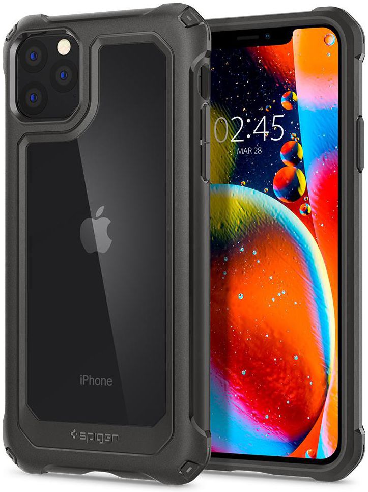 Spigen Gauntlet Apple iPhone 11 Pro Hoesje Grijs afbeelding 1