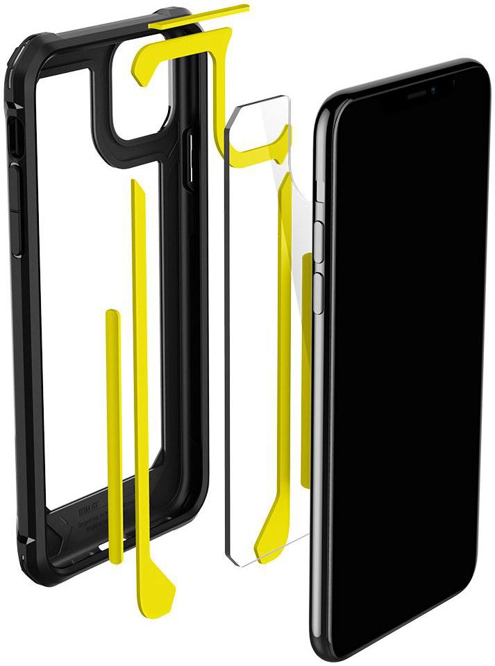 Spigen Gauntlet Apple iPhone 11 Pro Max Hoesje Carbon Zwart afbeelding 2