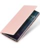 Dux Ducis Skin Pro Series Huawei Mate 30 Pro Flip Hoesje Roze Goud