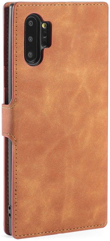 DG Ming Retro Portemonnee Samsung Galaxy Note 10 Plus Hoesje Bruin afbeelding 8