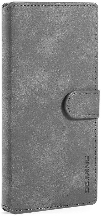 DG Ming Retro Portemonnee Samsung Galaxy Note 10 Plus Hoesje Grijs afbeelding 7