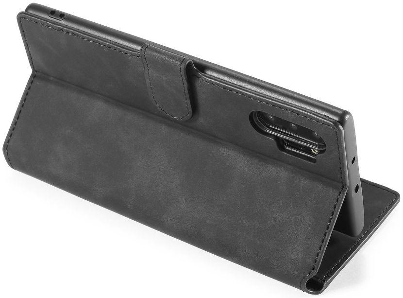 DG Ming Retro Portemonnee Samsung Galaxy Note 10 Plus Hoesje Zwart afbeelding 6