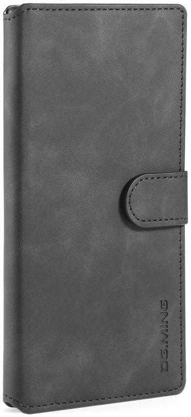 DG Ming Retro Portemonnee Samsung Galaxy Note 10 Plus Hoesje Zwart afbeelding 7