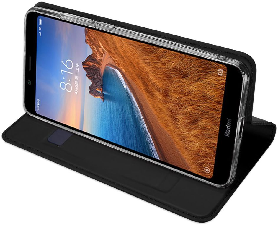 Dux Ducis Skin Pro Series Xiaomi Redmi 7A Flip Hoesje Zwart afbeelding 5