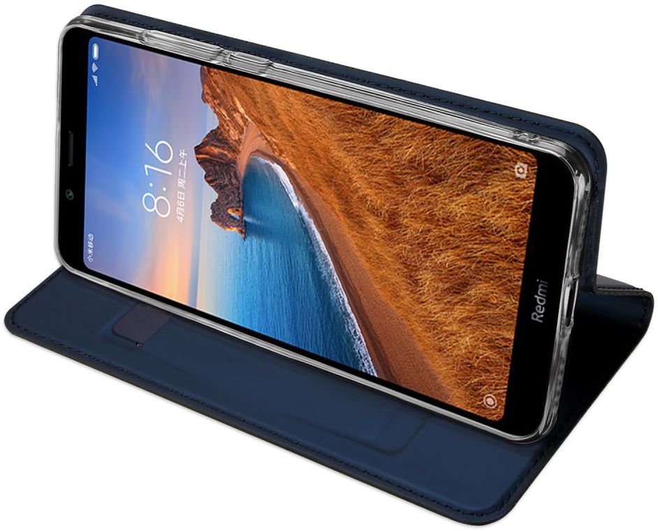 Dux Ducis Skin Pro Series Xiaomi Redmi 7A Flip Hoesje Blauw afbeelding 5