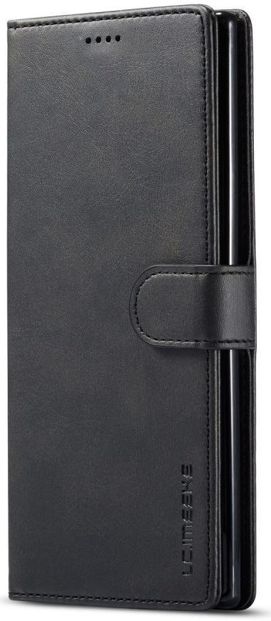 Samsung Galaxy Note 10 Plus Portemonnee Flip Bookcase Hoesje Zwart afbeelding 4