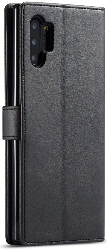 Samsung Galaxy Note 10 Plus Portemonnee Flip Bookcase Hoesje Zwart afbeelding 1