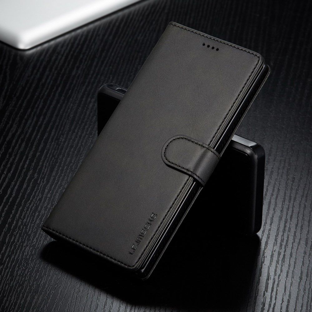 Samsung Galaxy Note 10 Plus Portemonnee Flip Bookcase Hoesje Zwart afbeelding 5