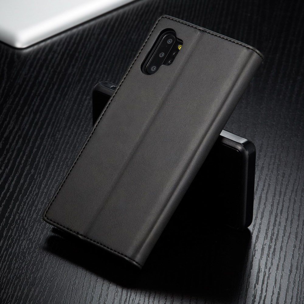 Samsung Galaxy Note 10 Plus Portemonnee Flip Bookcase Hoesje Zwart afbeelding 6