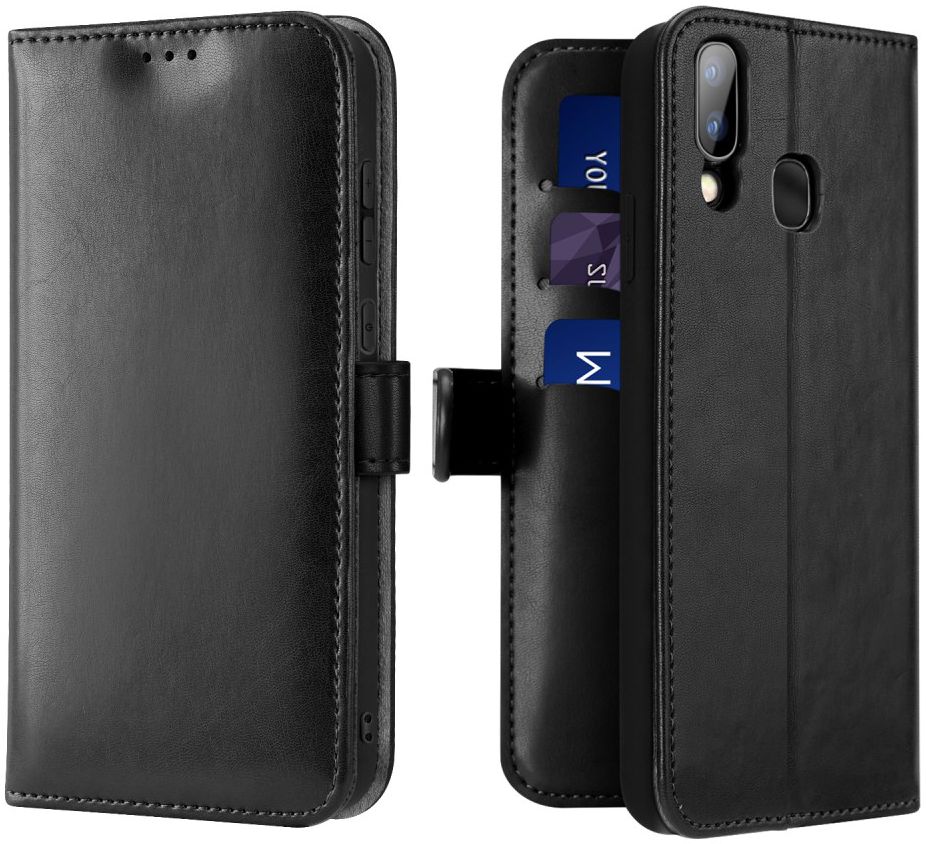 Dux Ducis Kado Series Samsung Galaxy A40 Portemonnee Hoesje Zwart afbeelding 2