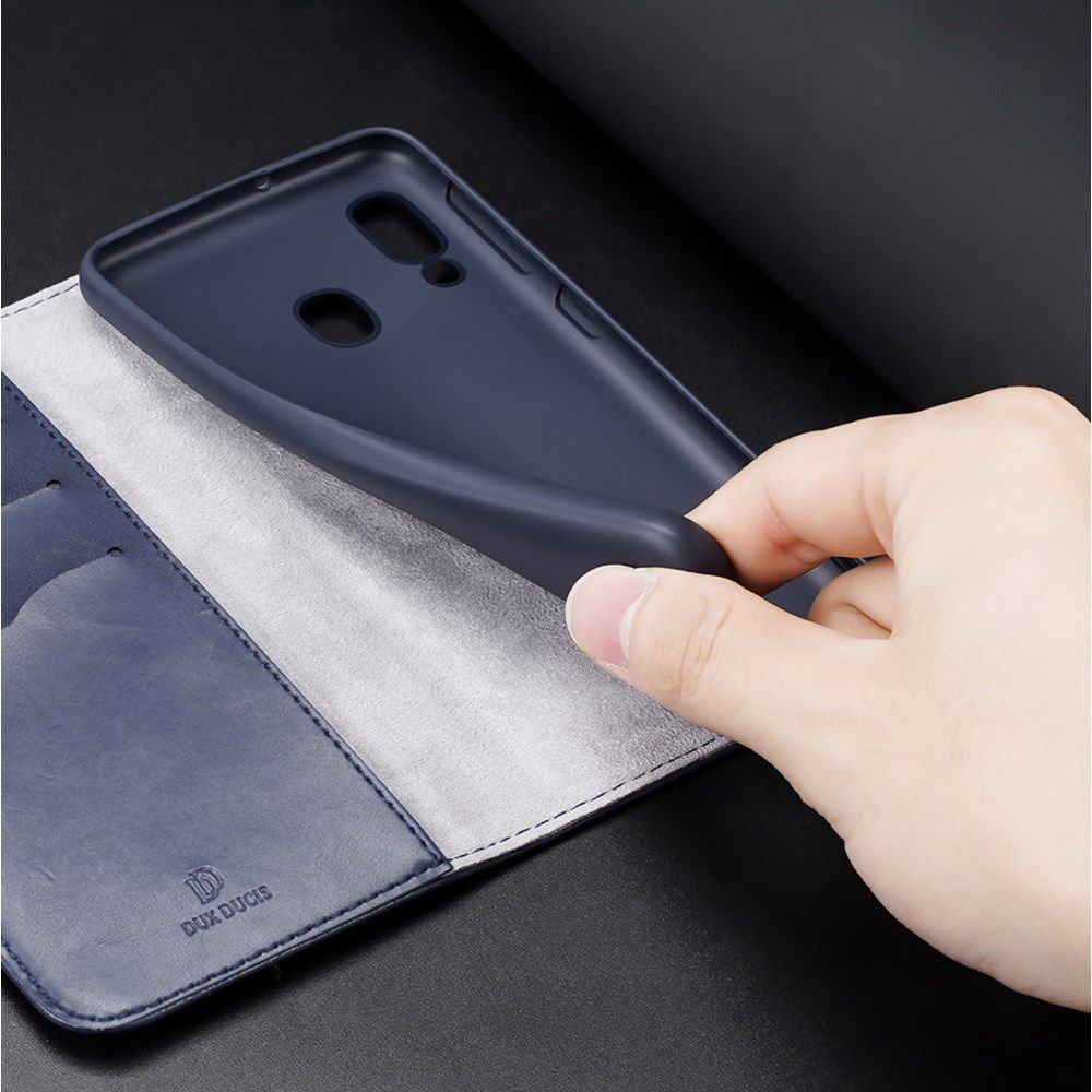 Dux Ducis Kado Series Samsung Galaxy A40 Portemonnee Hoesje Blauw afbeelding 7