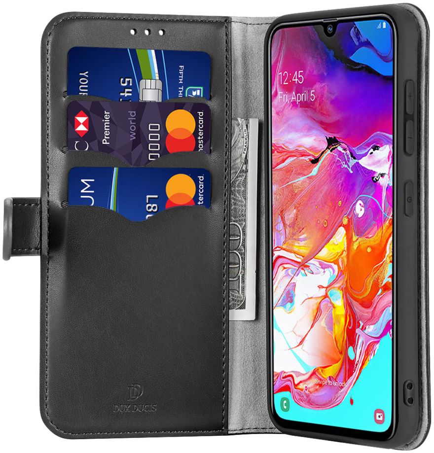 Dux Ducis Kado Series Samsung Galaxy A50 Book Case Hoesje Wallet Zwart afbeelding 1