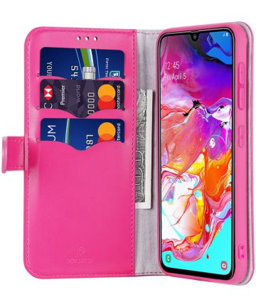 Dux Ducis Kado Series Samsung Galaxy A50 Book Case Hoesje Wallet Roze Hoesjes