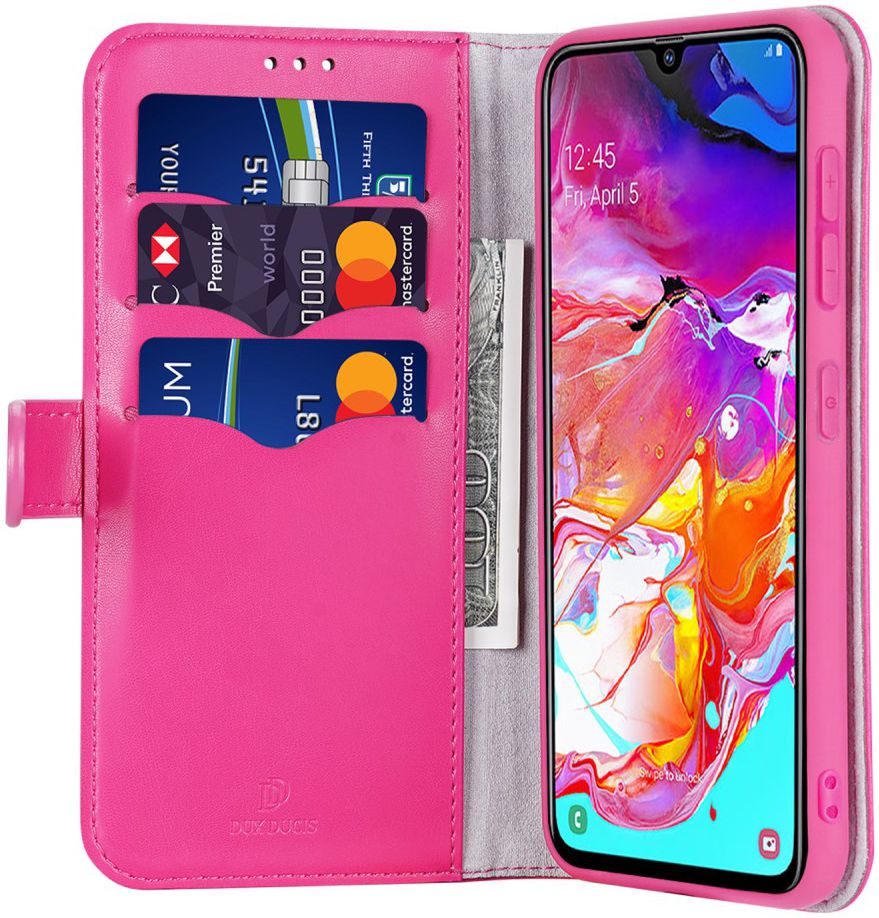 Dux Ducis Kado Series Samsung Galaxy A50 Book Case Hoesje Wallet Roze afbeelding 1