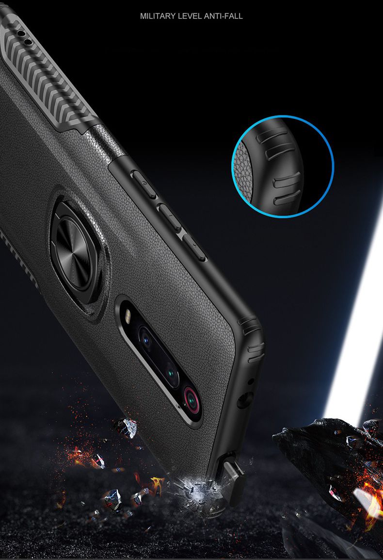 Xiaomi Mi 9T Hybride Hoesje met Kickstand Zwart afbeelding 13