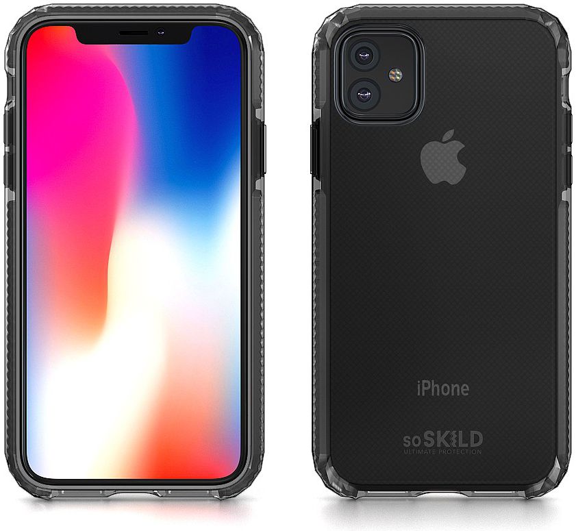 SoSkild Defend Heavy Impact Apple iPhone 11 Hoesje Grijs afbeelding 3