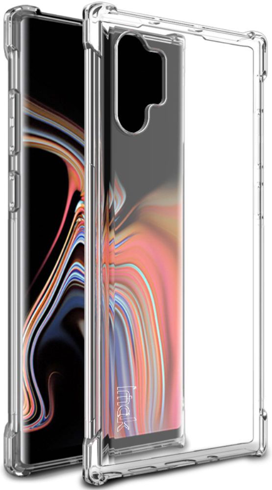 IMAK Samsung Galaxy Note 10 Plus Hoesje Schokbestendig TPU Transparant afbeelding 1