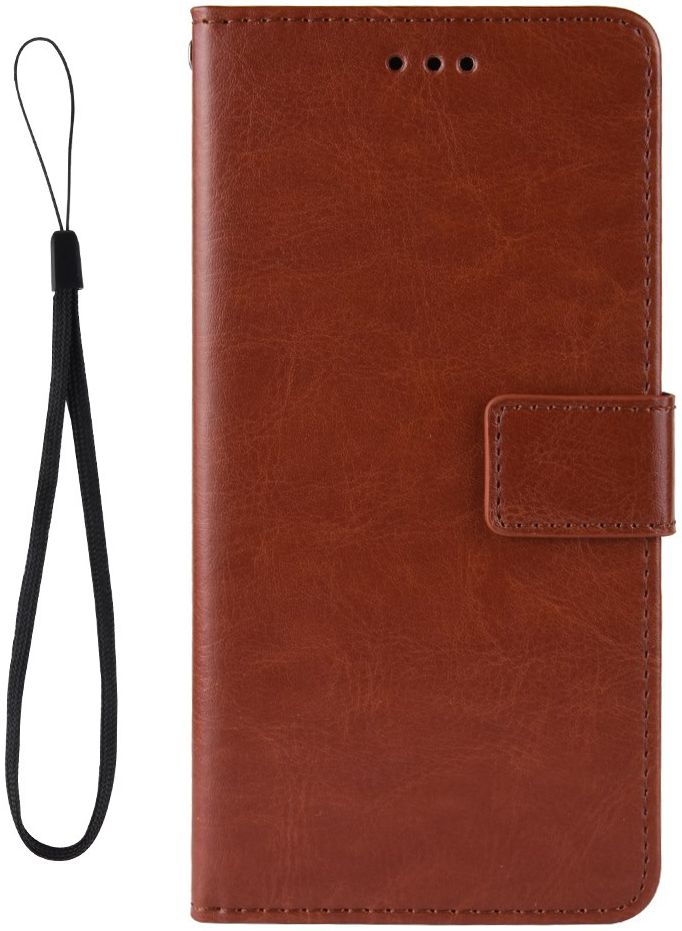Motorola One Action Portemonnee Hoesje Bruin afbeelding 2